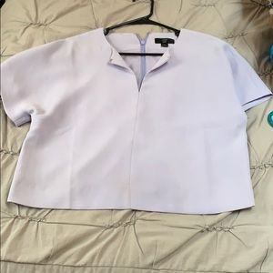 J crew size 6 cropped blouse